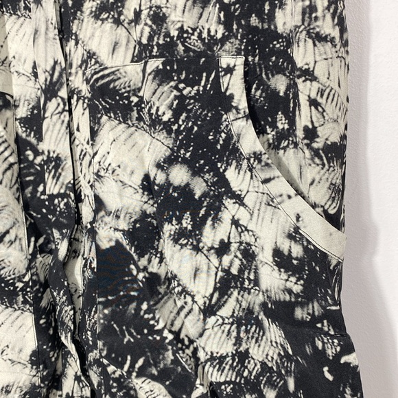 All Saints 100% Silk Calla Shade Shirt Dress size 2 - Picture 7 of 15